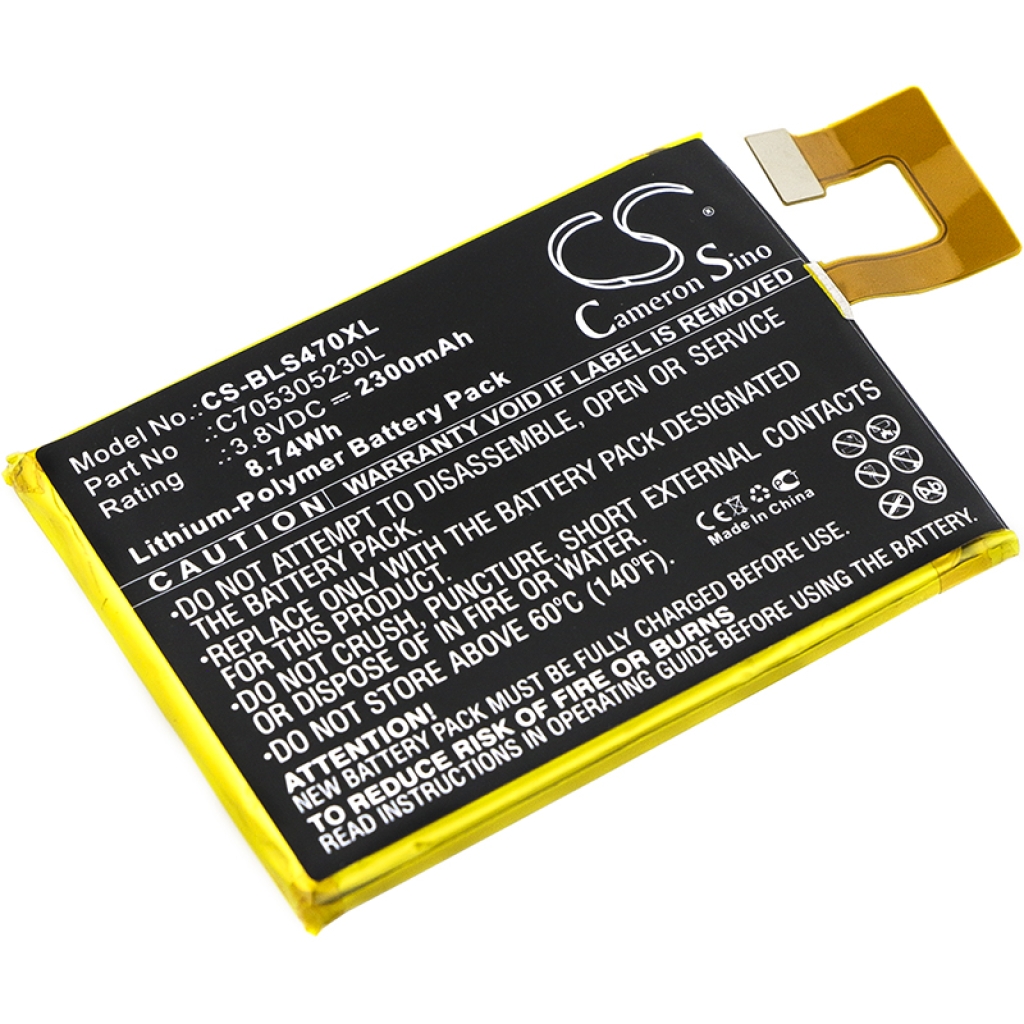 Batterijen Vervangt C705305230L