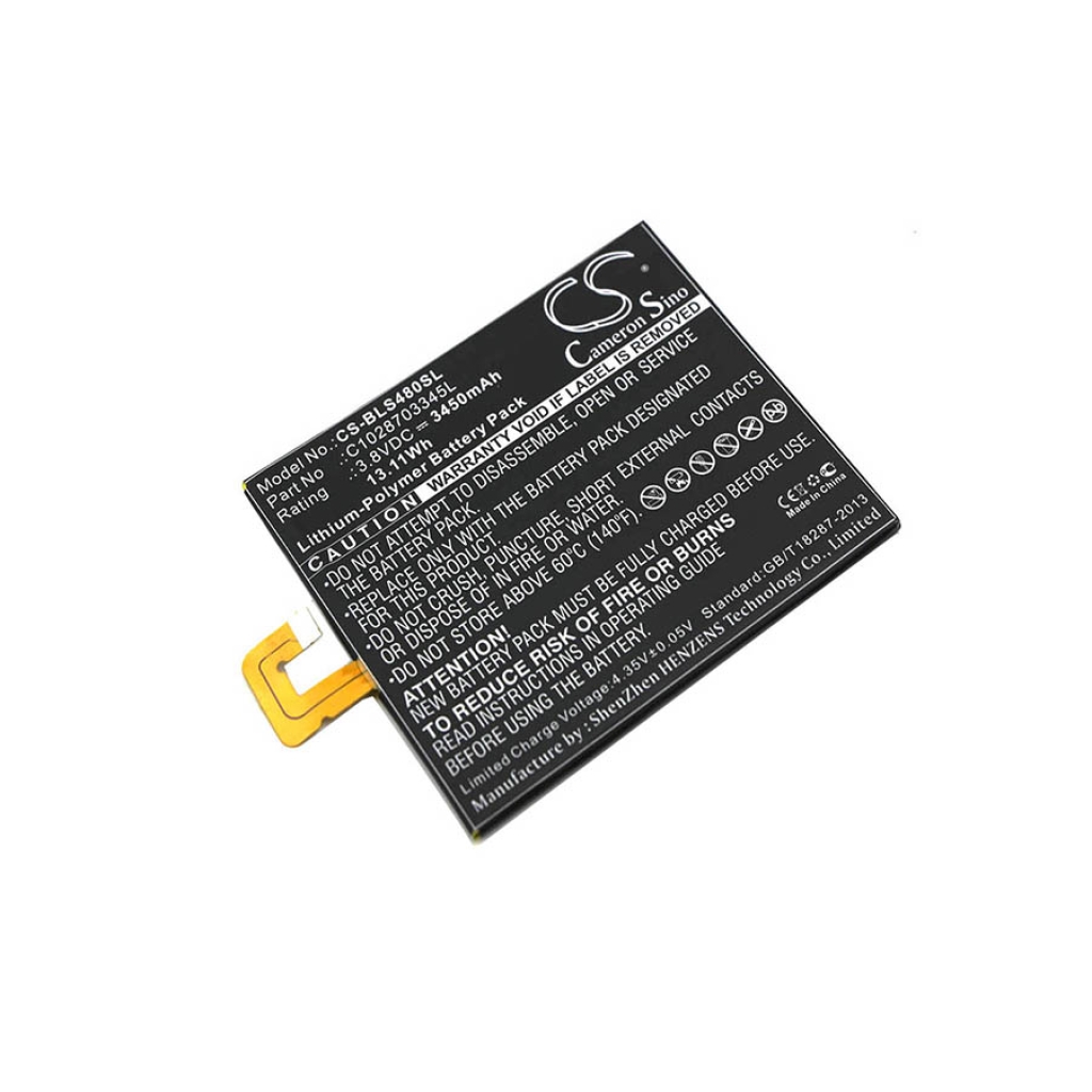 Compatibele batterijvervanging voor BLU C1028703345L