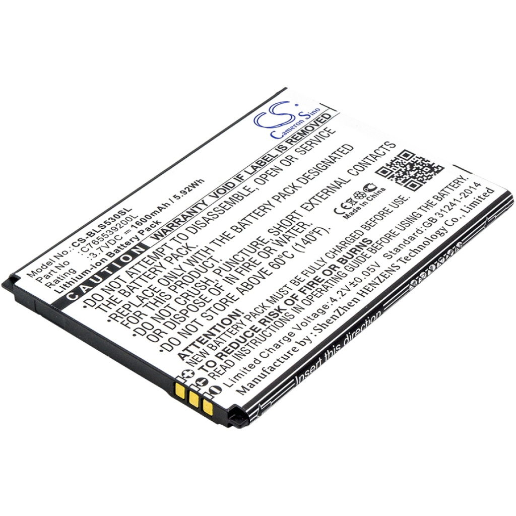 Compatibele batterijvervanging voor BLU C765539200L