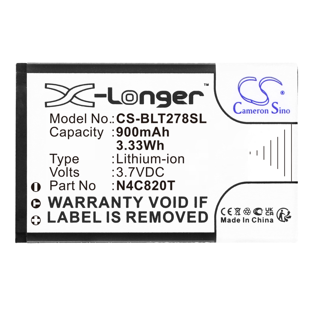 Batterijen Vervangt N4C600T