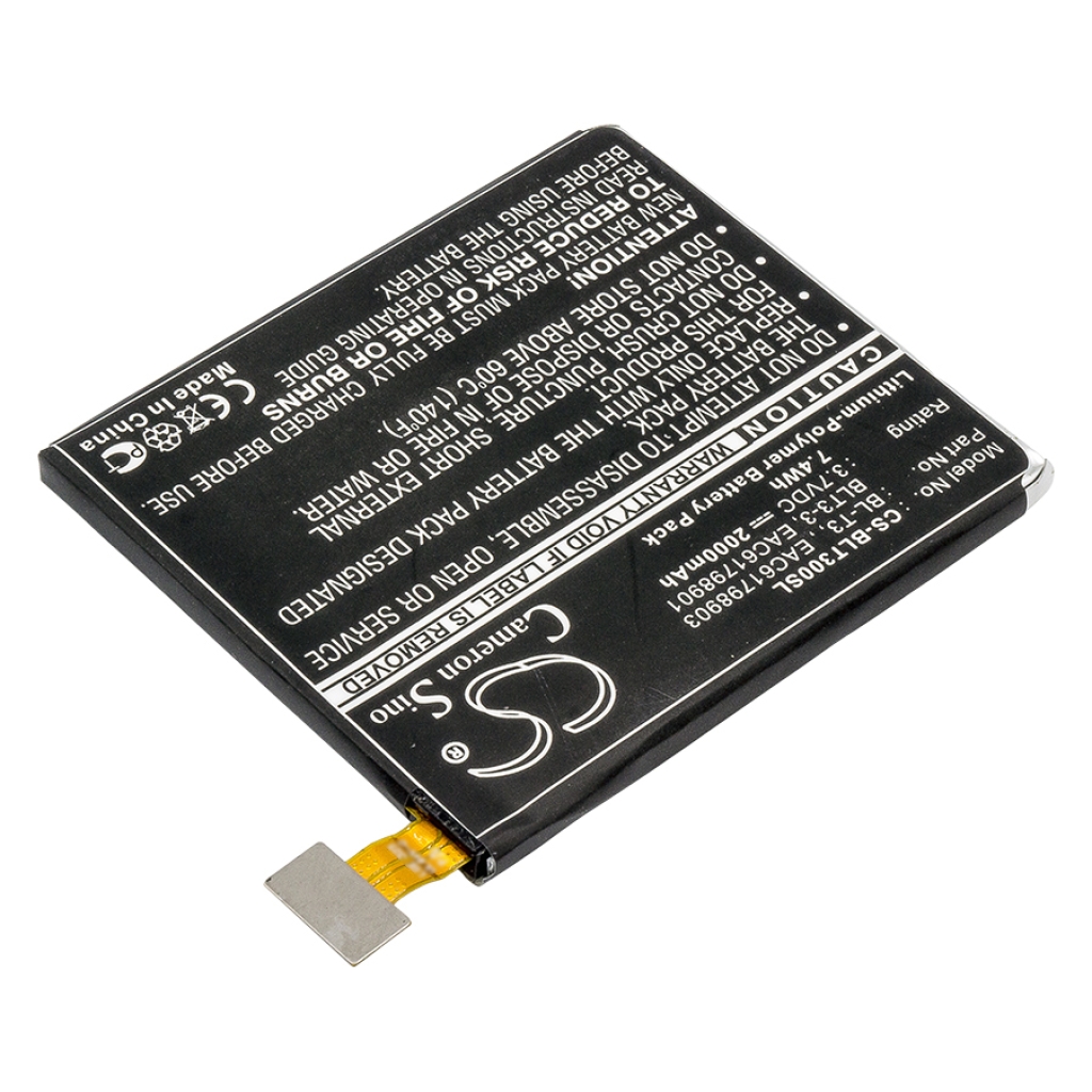 Tablet batterijen LG CS-BLT300SL