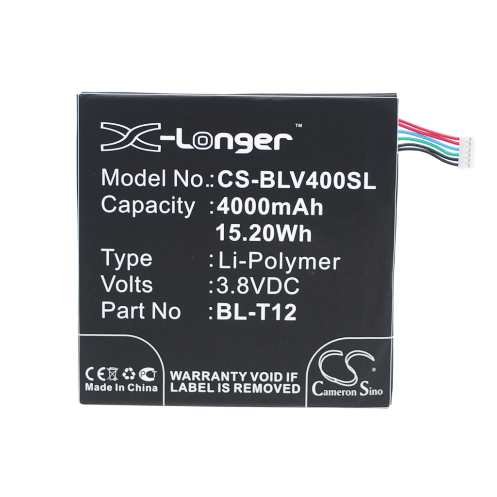 Tablet batterijen LG CS-BLV400SL