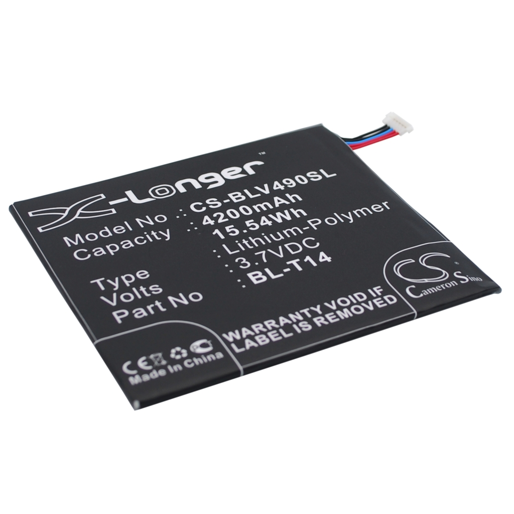 Tablet batterijen LG CS-BLV490SL