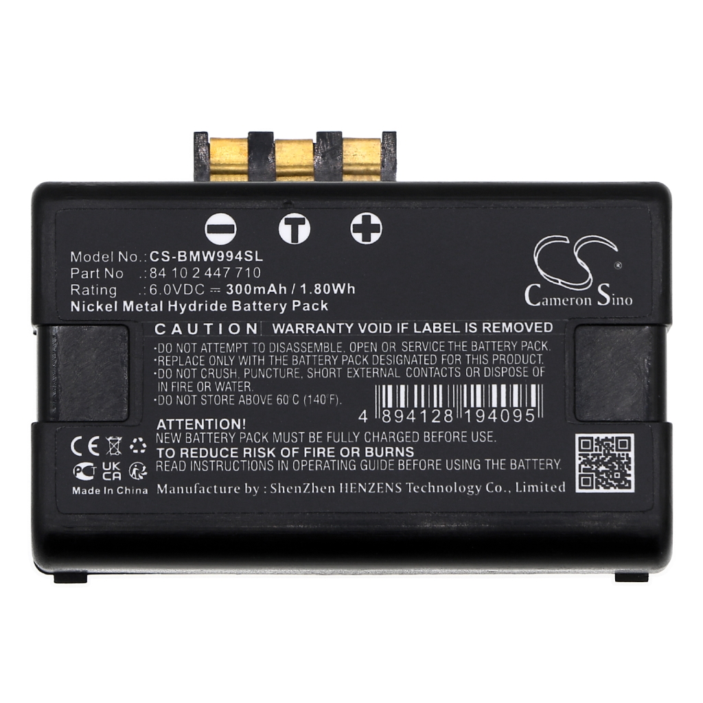 Batterijen Vehicle Alarm Battery CS-BMW994SL