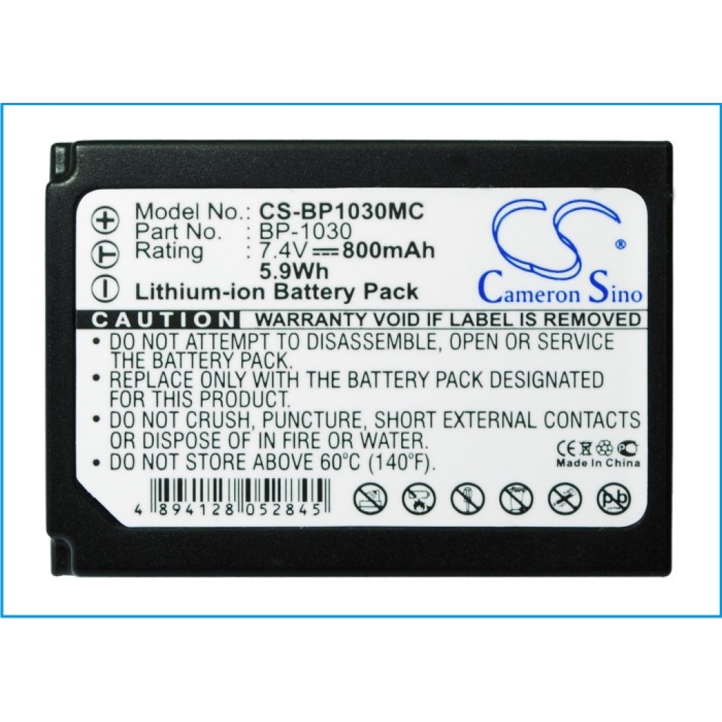 Batterij voor camera Samsung CS-BP1030MC