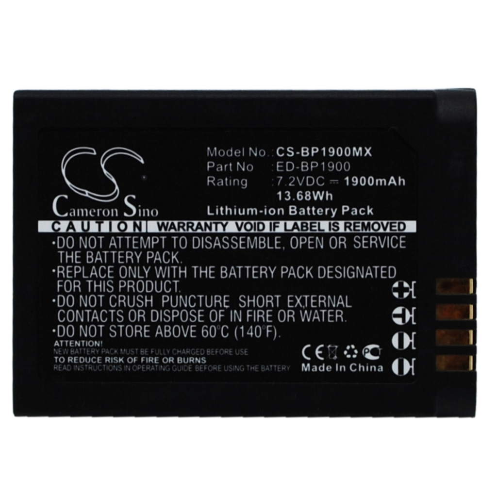 Batterij voor camera Samsung CS-BP1900MX