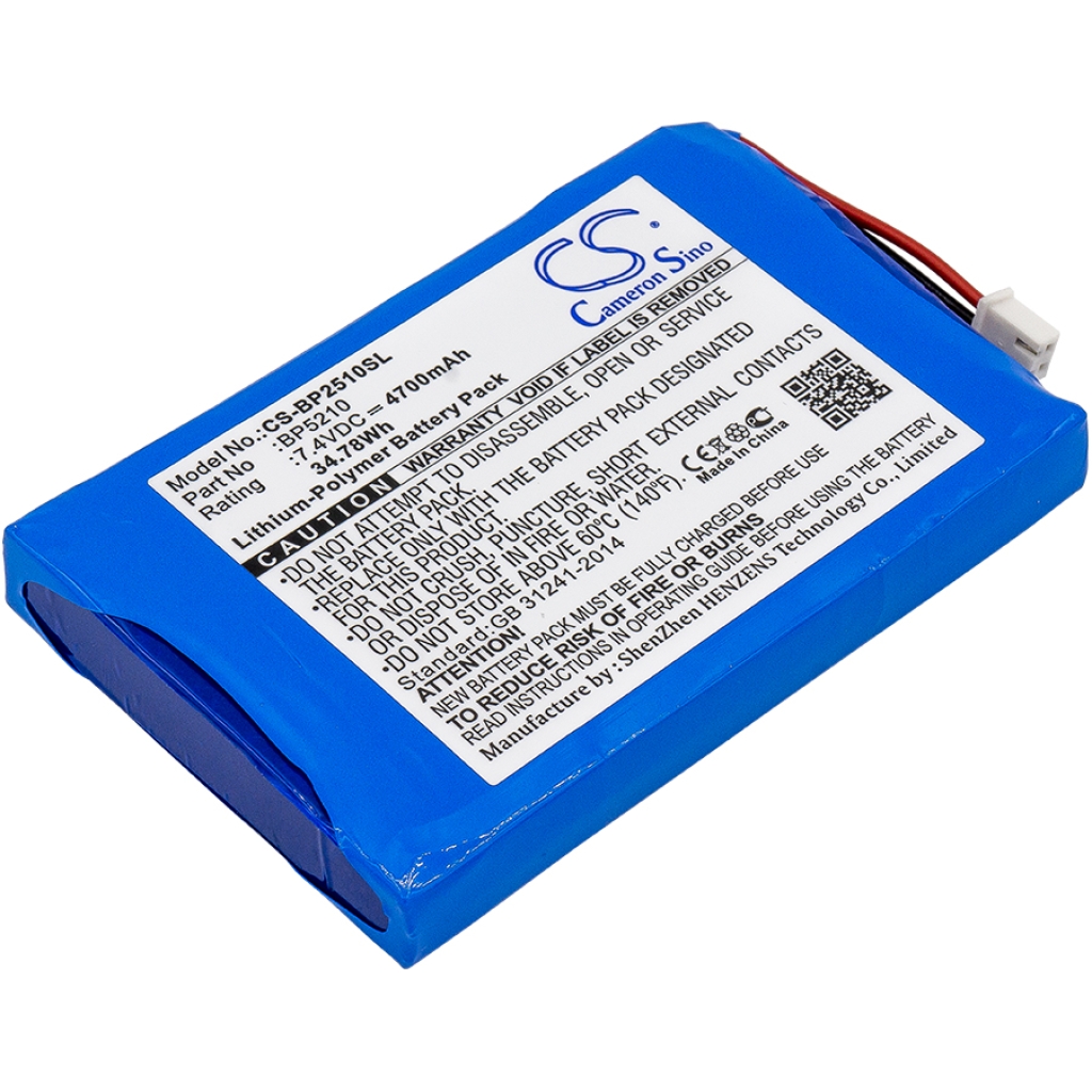 Compatibele batterijvervanging voor Bk precision BP5210