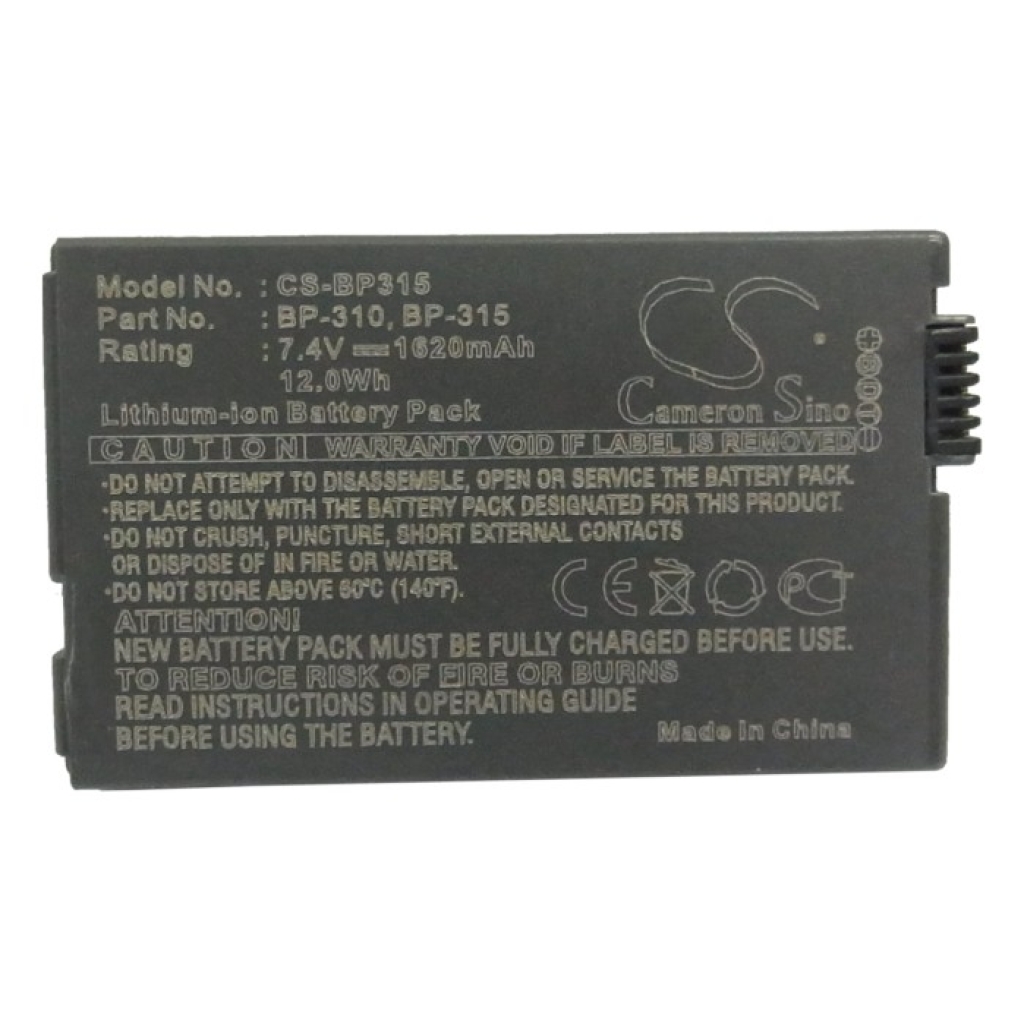 Batterij voor camera Canon CS-BP315