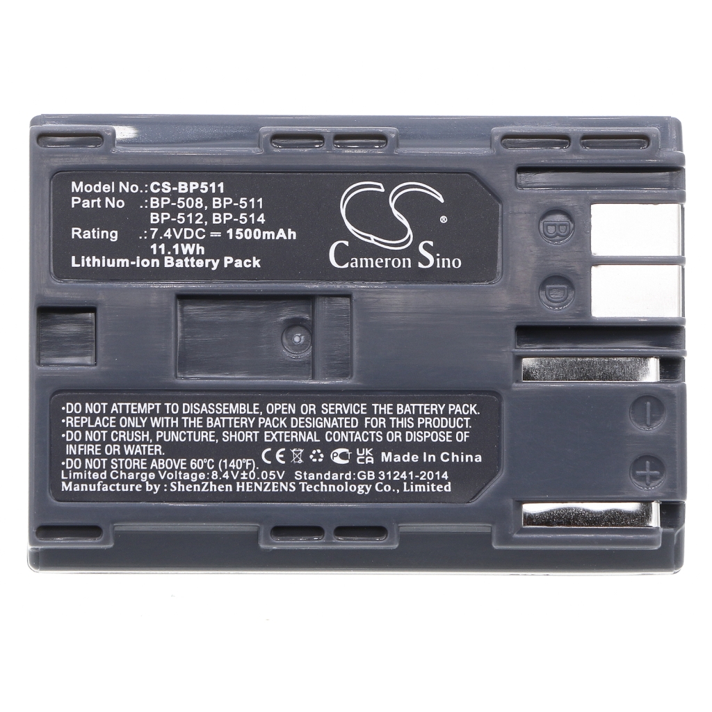 Batterij voor camera Canon CS-BP511