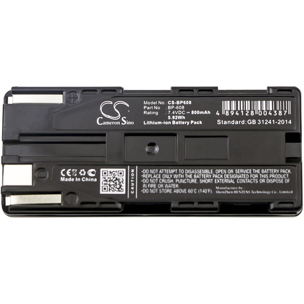 Batterij voor camera Canon CS-BP608