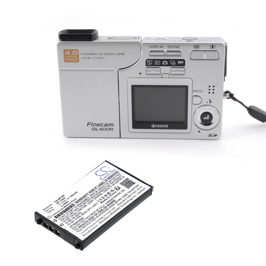 Batterij voor camera Kyocera CS-BP780