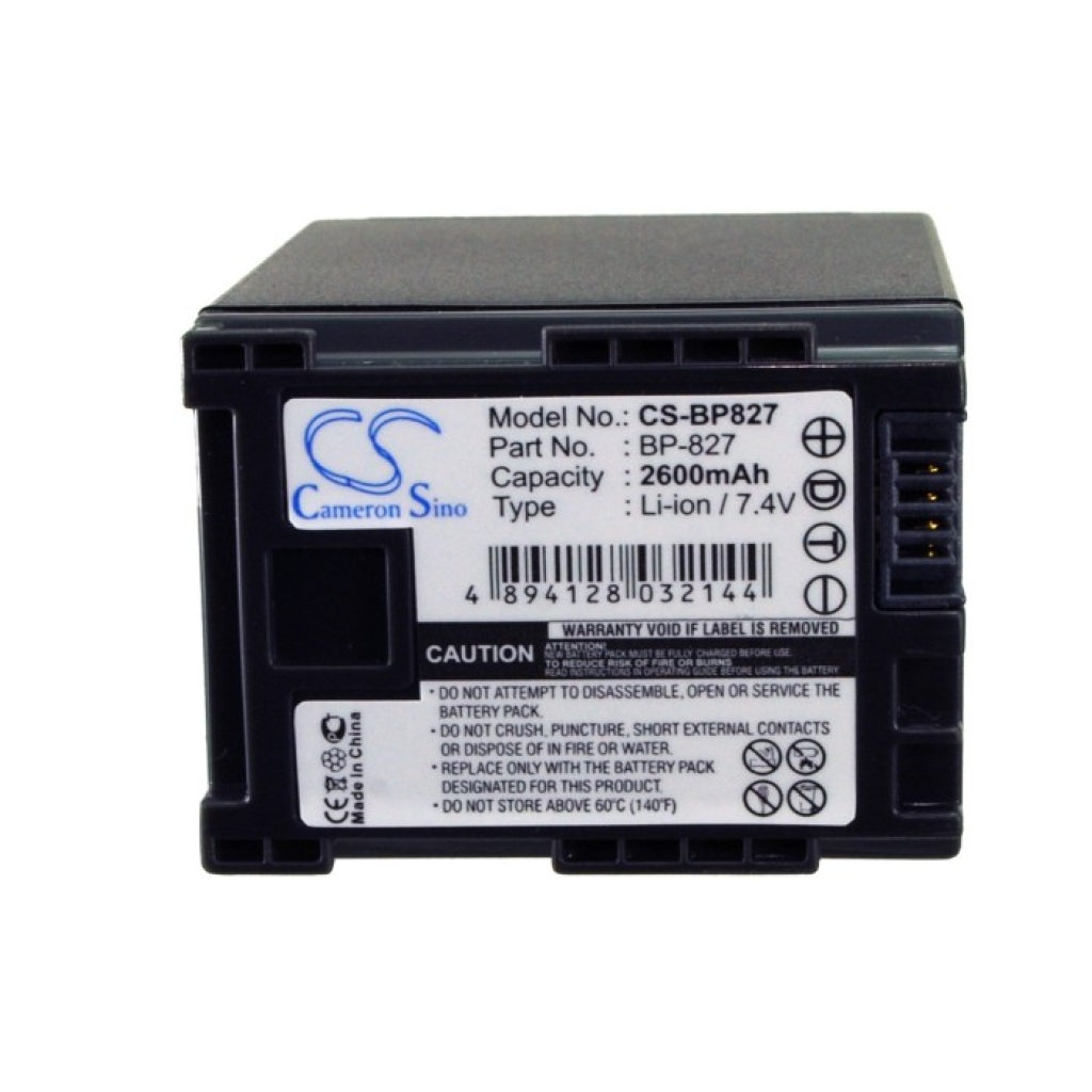 Batterij voor camera Canon CS-BP827