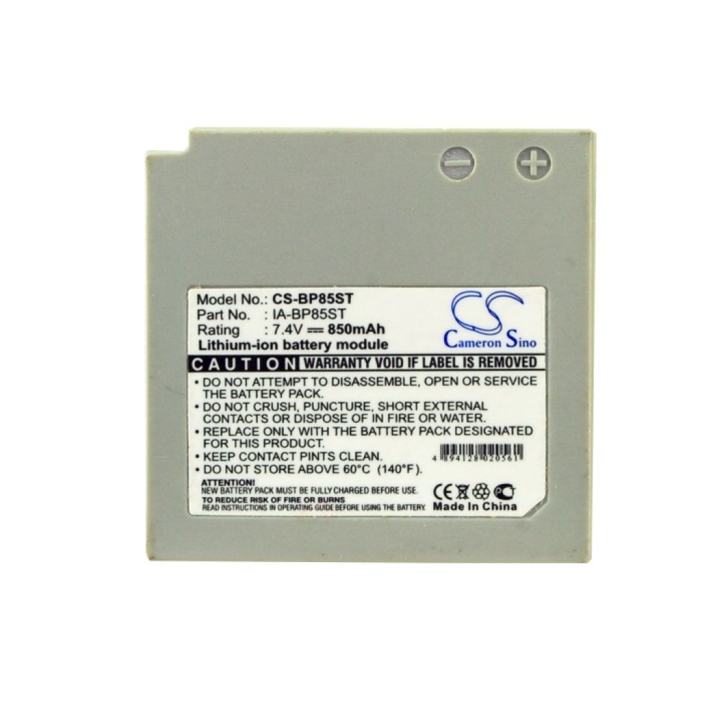 Batterij voor camera Samsung CS-BP85ST