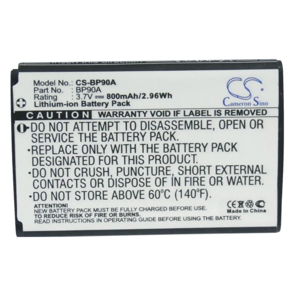 Batterij voor camera Samsung CS-BP90A