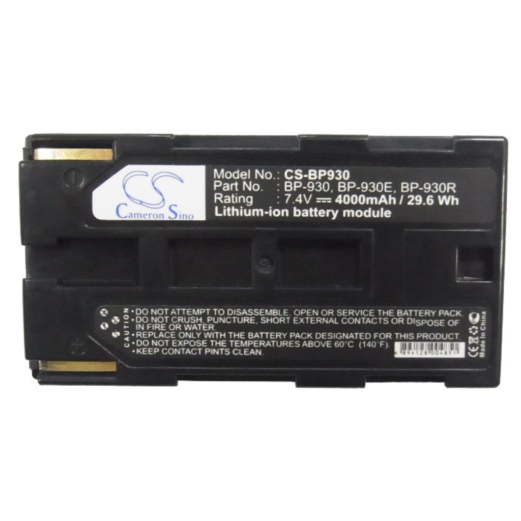 Batterij voor camera Canon CS-BP930