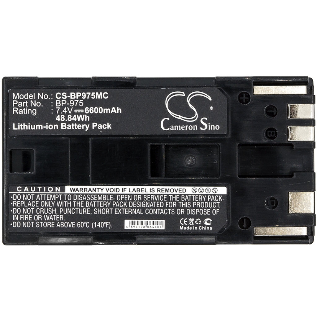 Batterij voor camera Canon CS-BP975MC