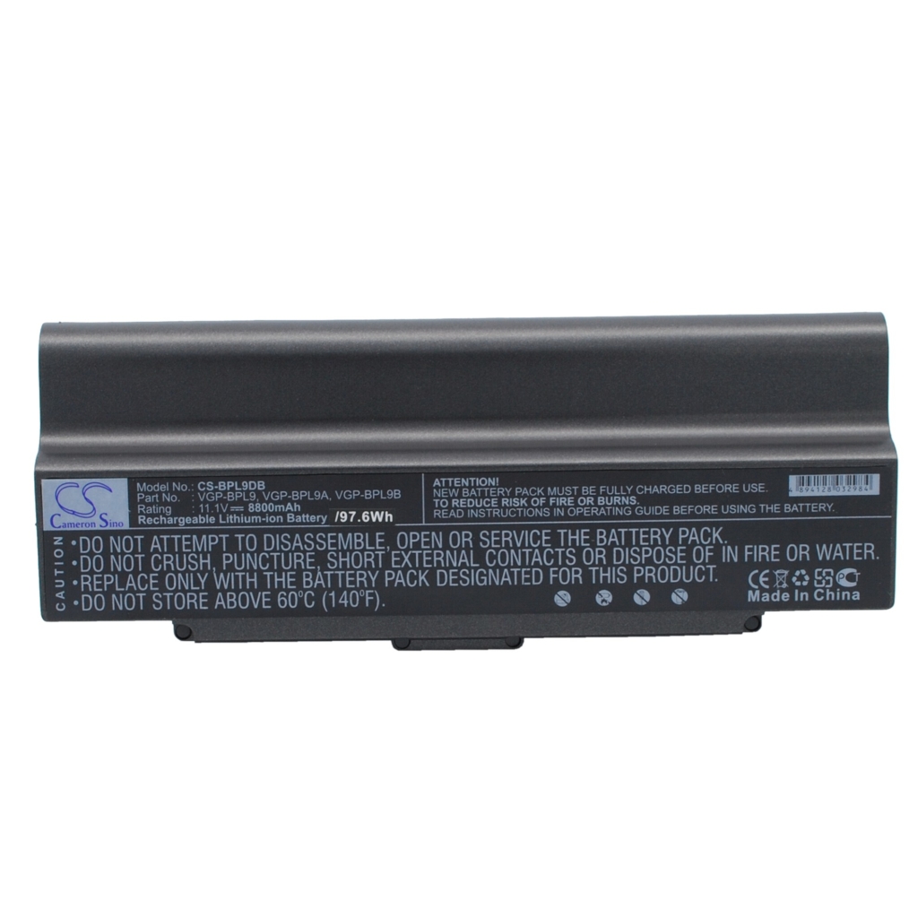 Notebook batterij Sony VAIO VGN-AR870ND