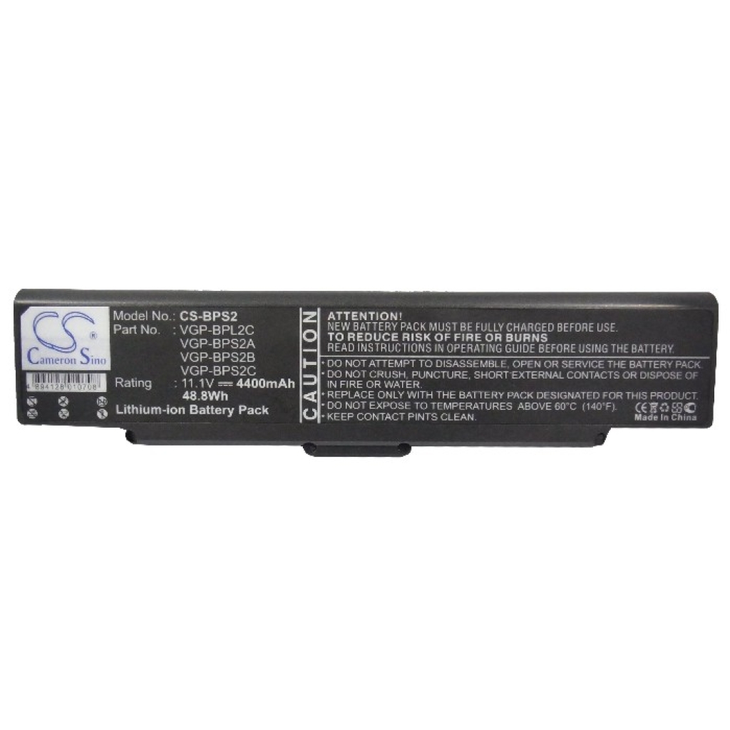 Notebook batterij Sony VAIO VGN-FT31B