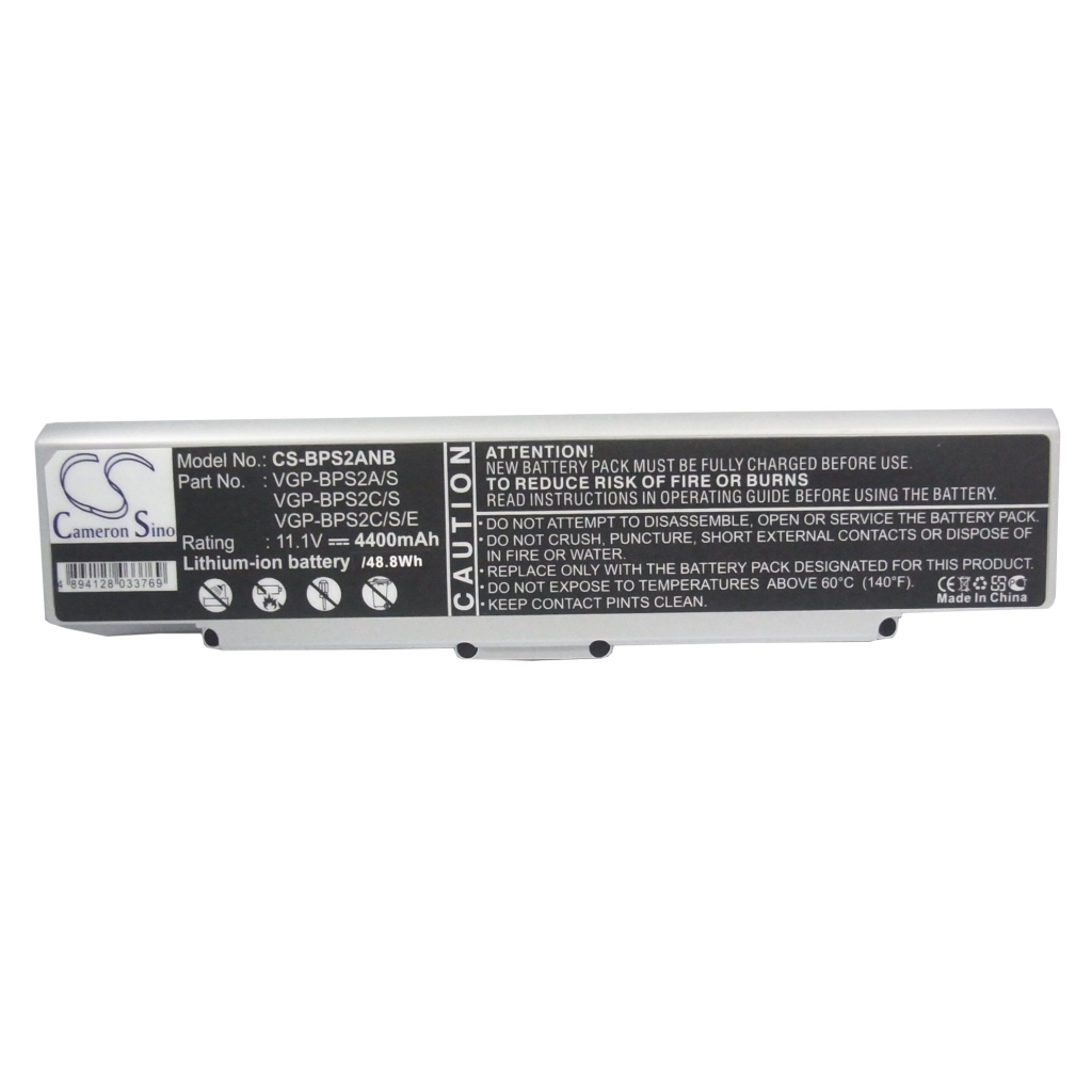 Notebook batterij Sony VAIO VGN-N17G