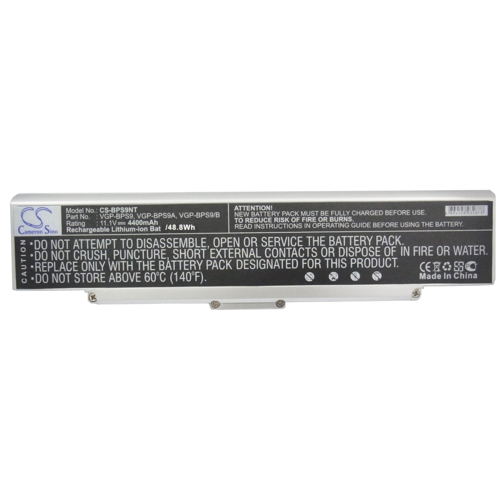 Notebook batterij Sony VAIO VGN-CR506