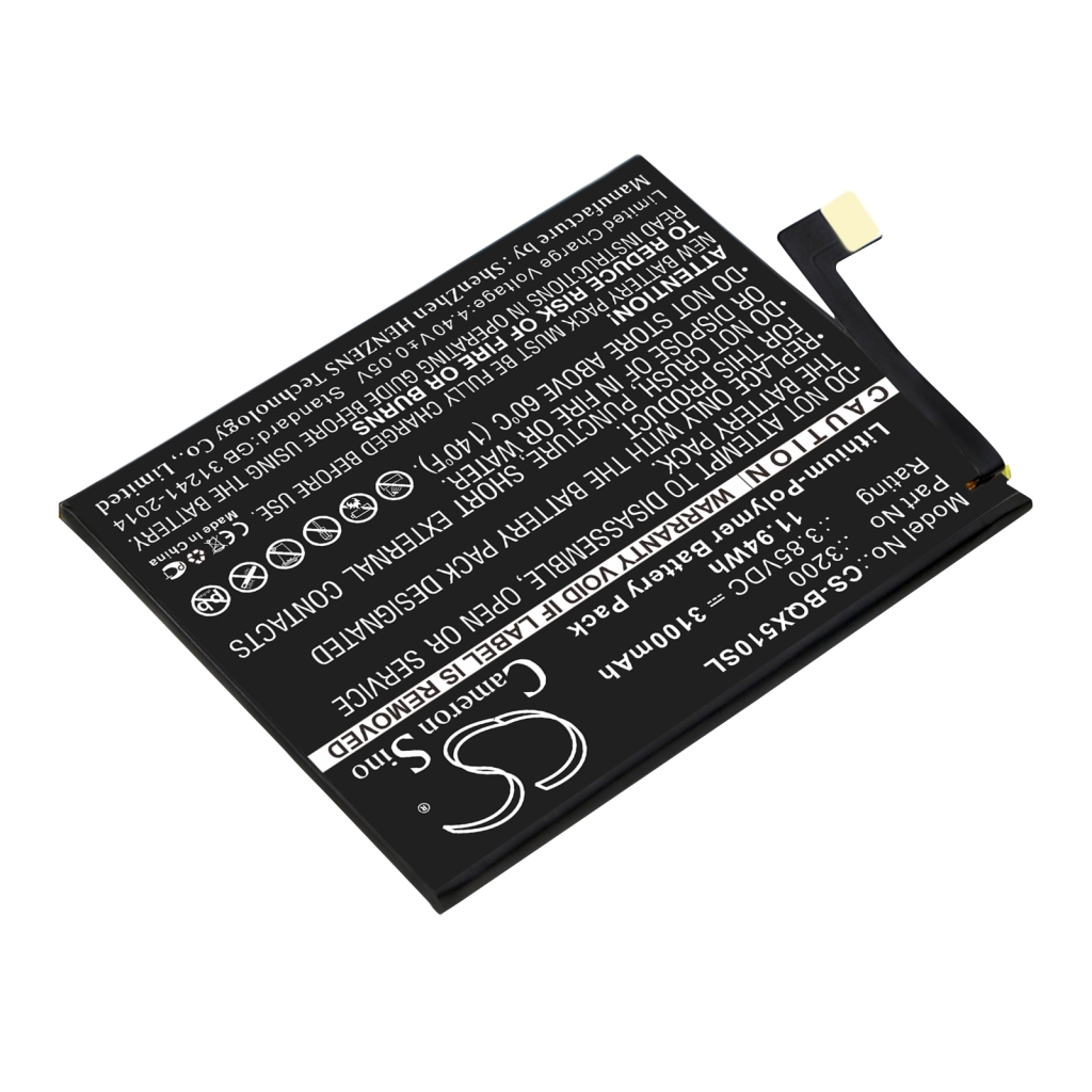 Batterij voor mobiele telefoon Bq CS-BQX510SL