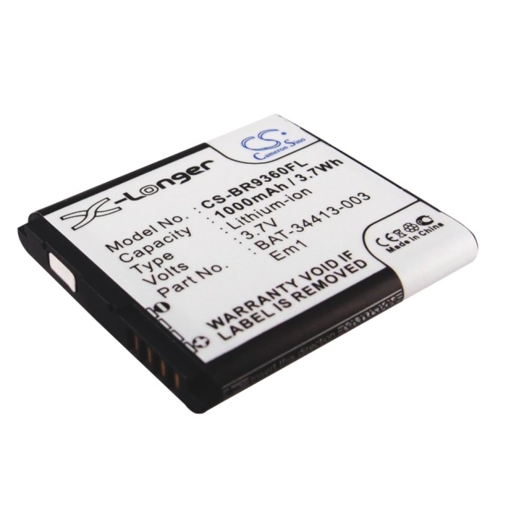 Batterij voor mobiele telefoon Blackberry CS-BR9360FL