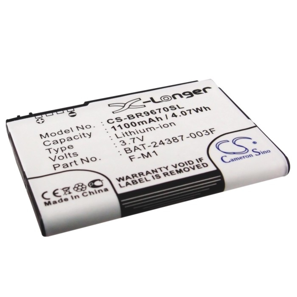 Batterij voor mobiele telefoon Blackberry Pearl 3G 9105