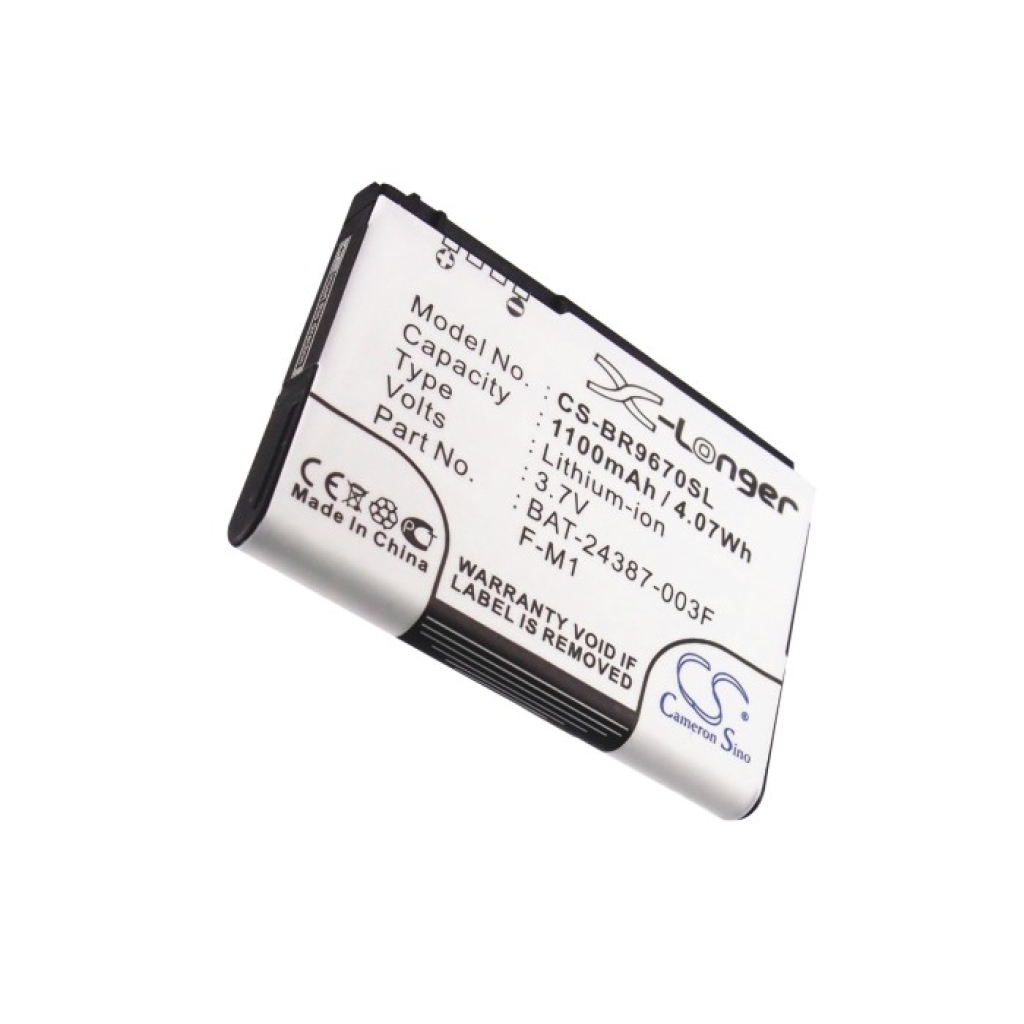 Batterij voor mobiele telefoon Blackberry Pearl 3G 9105