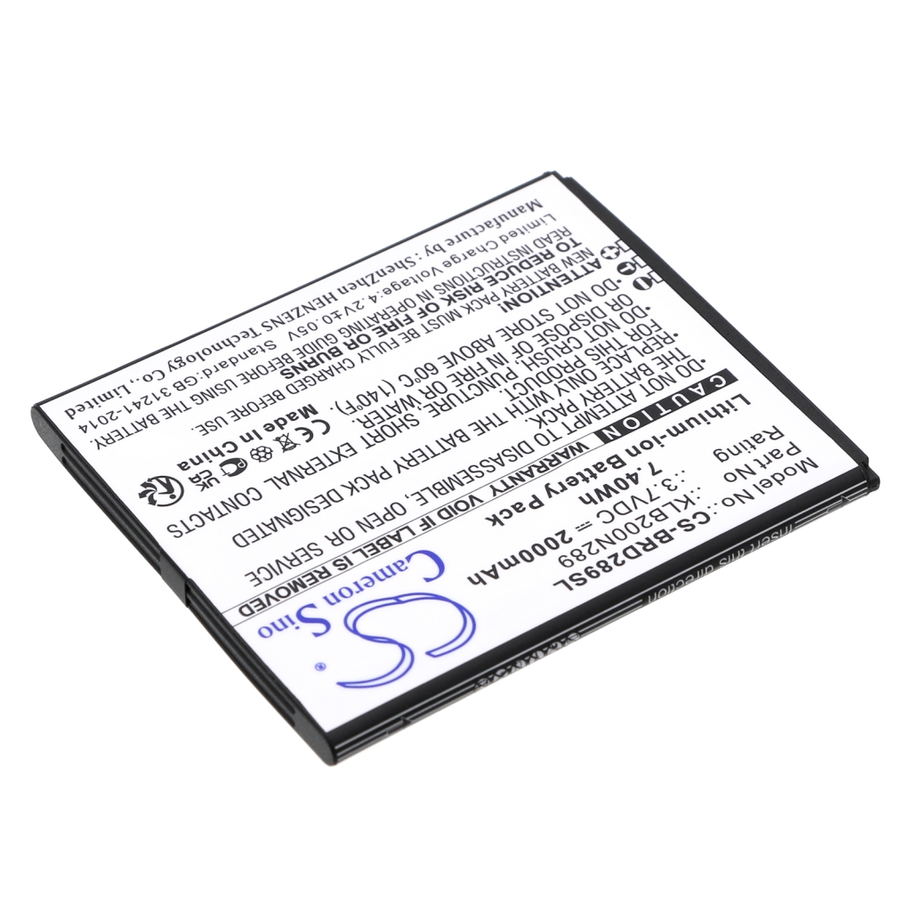 Batterij voor mobiele telefoon Brondi CS-BRD289SL