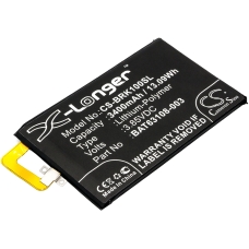 Compatibele batterijvervanging voor BlackBerry BAT-63108-003,BAT63108-003