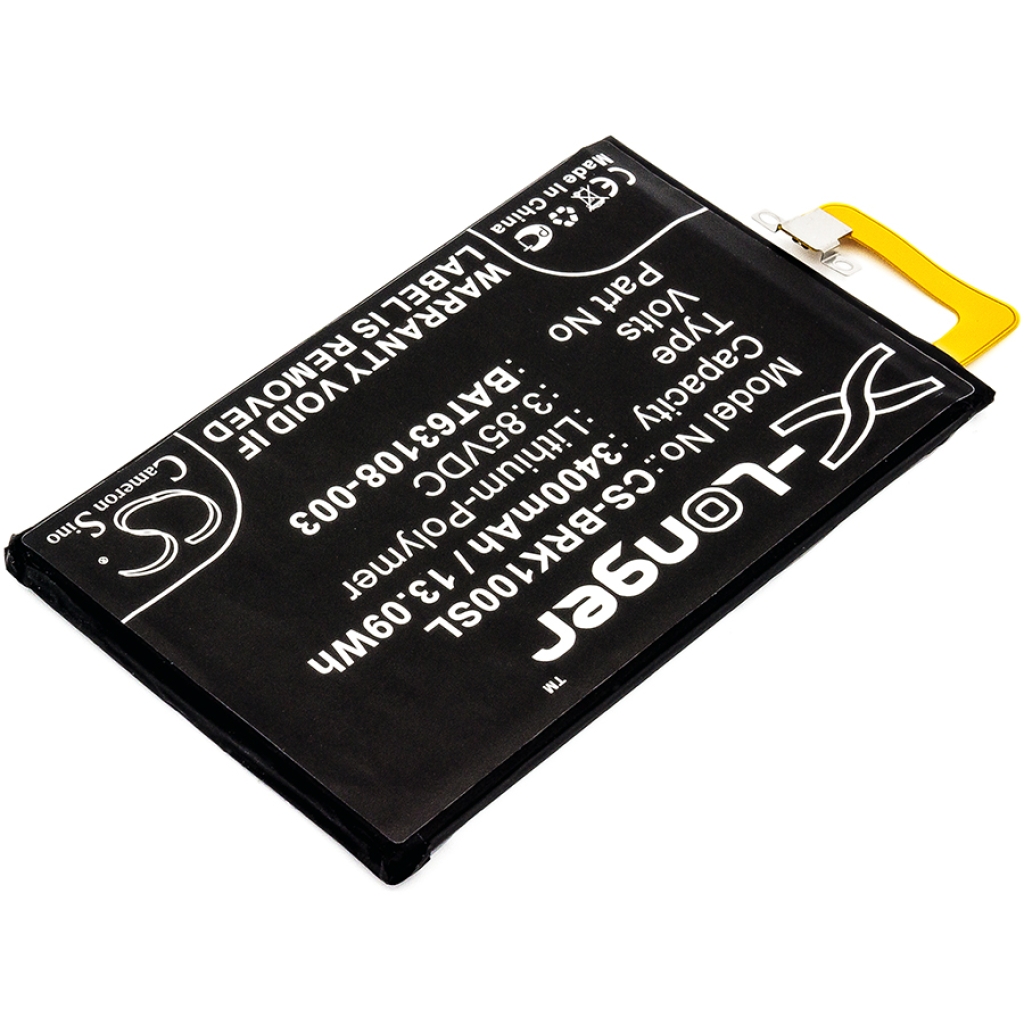 Batterij voor mobiele telefoon Blackberry CS-BRK100SL