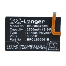 Compatibele batterijvervanging voor BlackBerry 1ICP4/59/93,BPCLS00001B