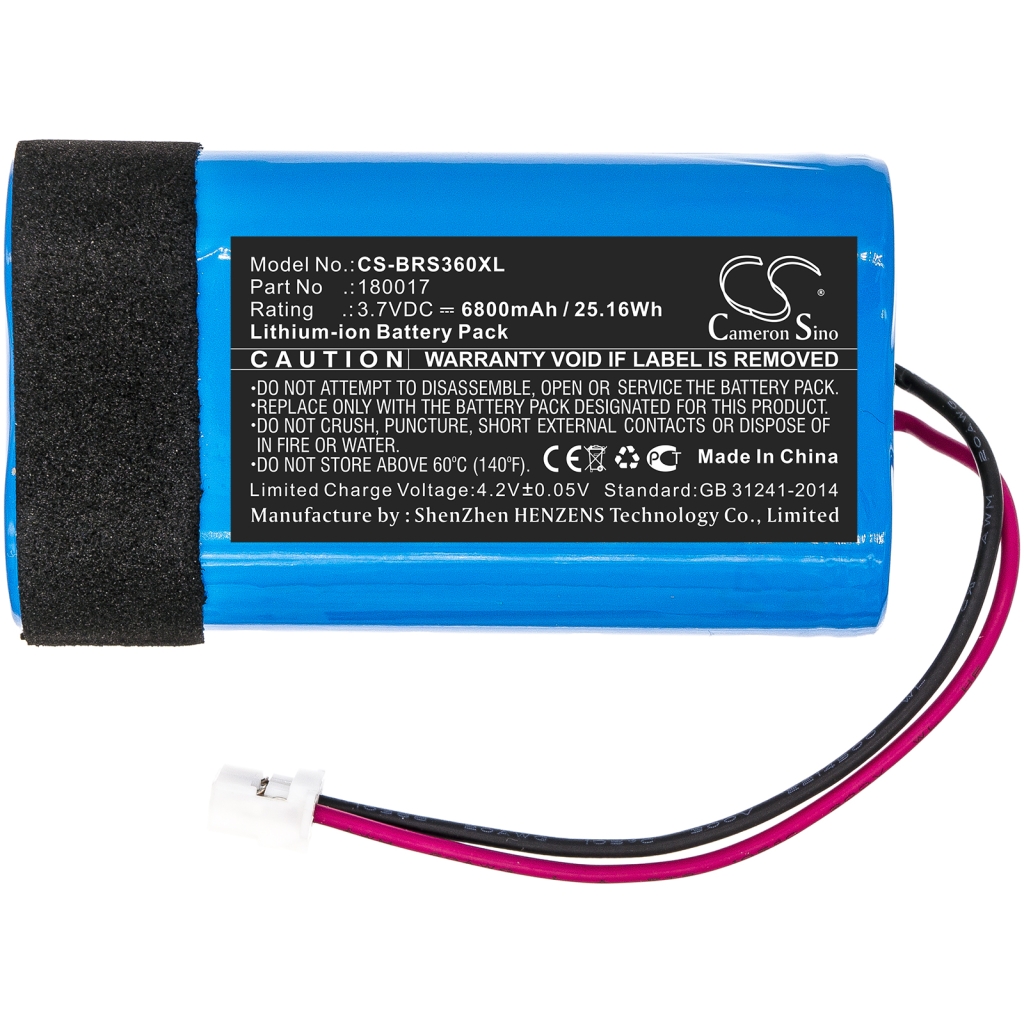 Luidspreker Batterij Braven CS-BRS360XL