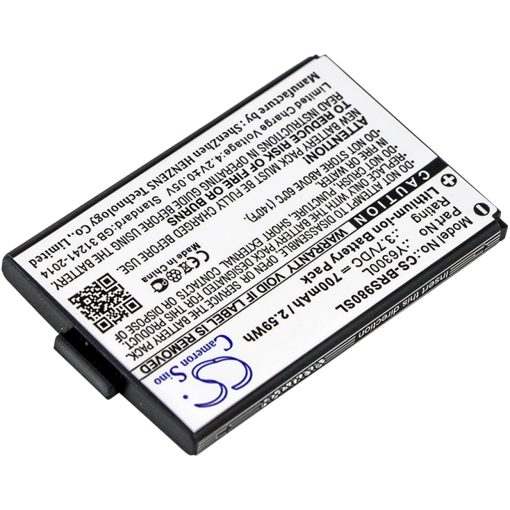 Batterijen Batterij voor draadloze headset CS-BRS980SL