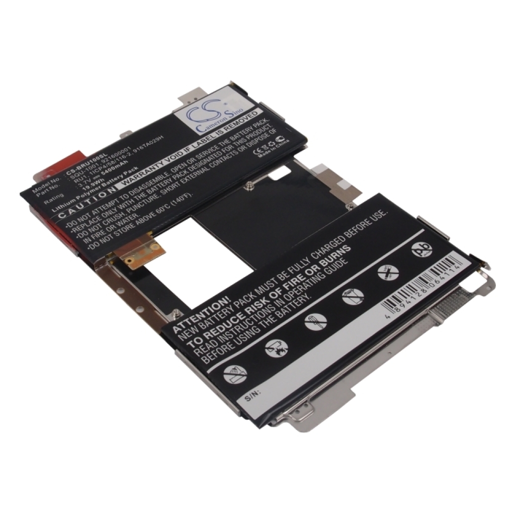 Tablet batterijen Blackberry CS-BRU100SL