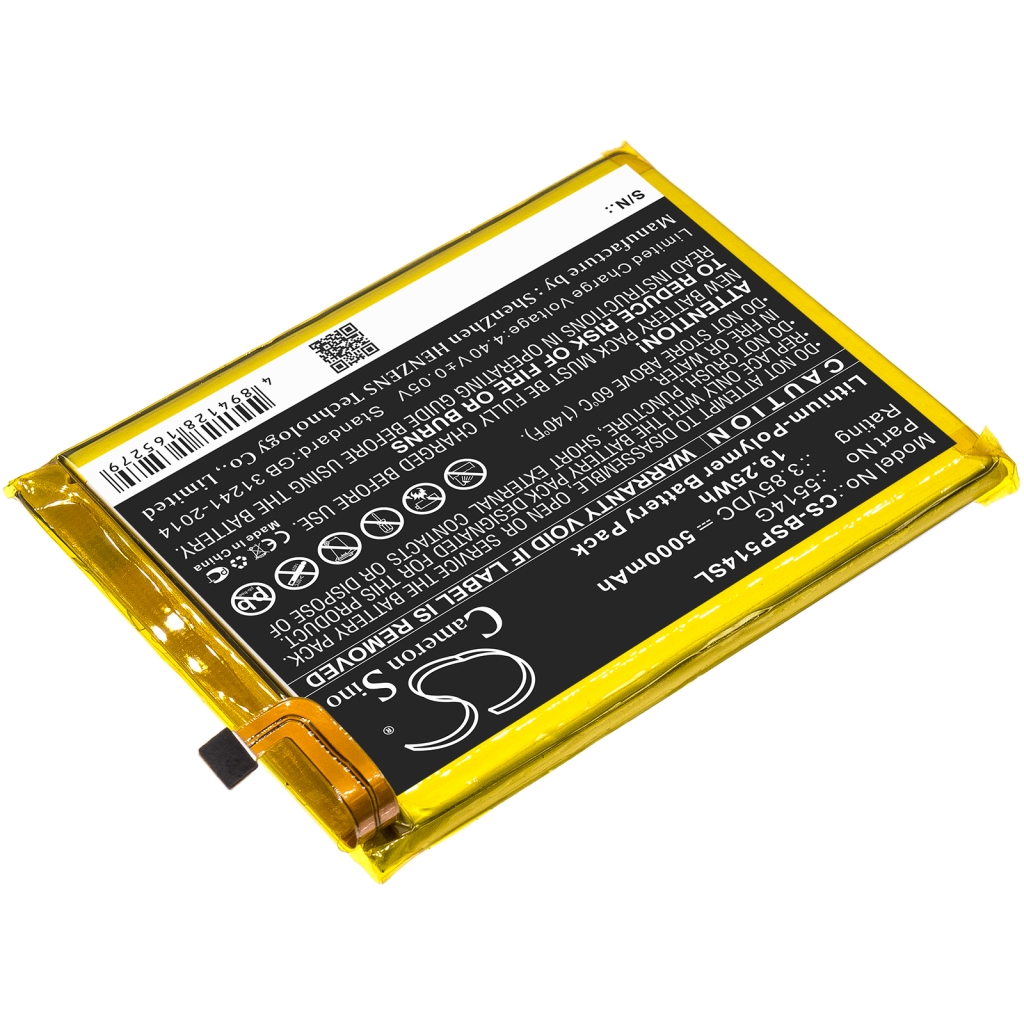 Batterij voor mobiele telefoon Bq CS-BSP514SL