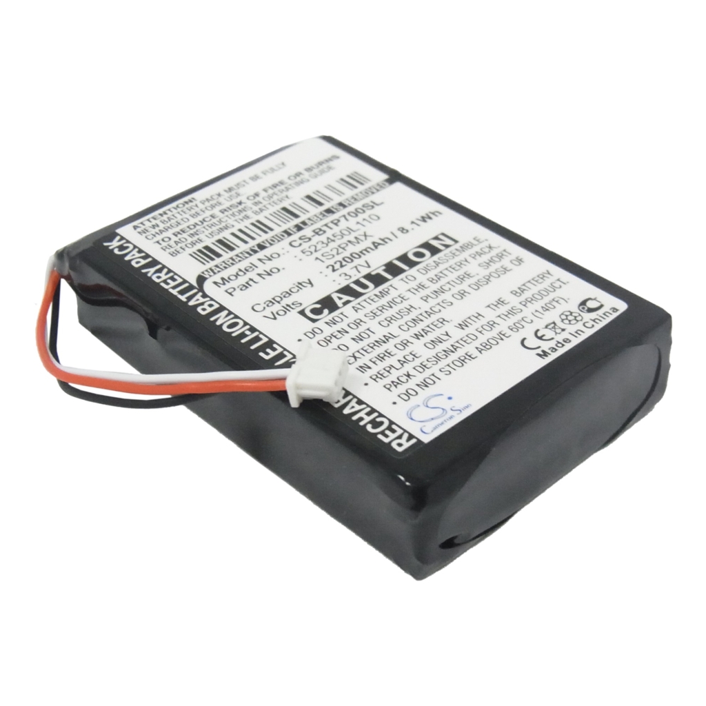 Batterijen GPS, Navigator Batterij CS-BTP700SL