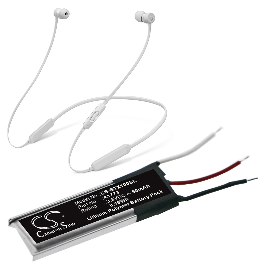 Batterij voor draadloze headset Beats CS-BTX100SL