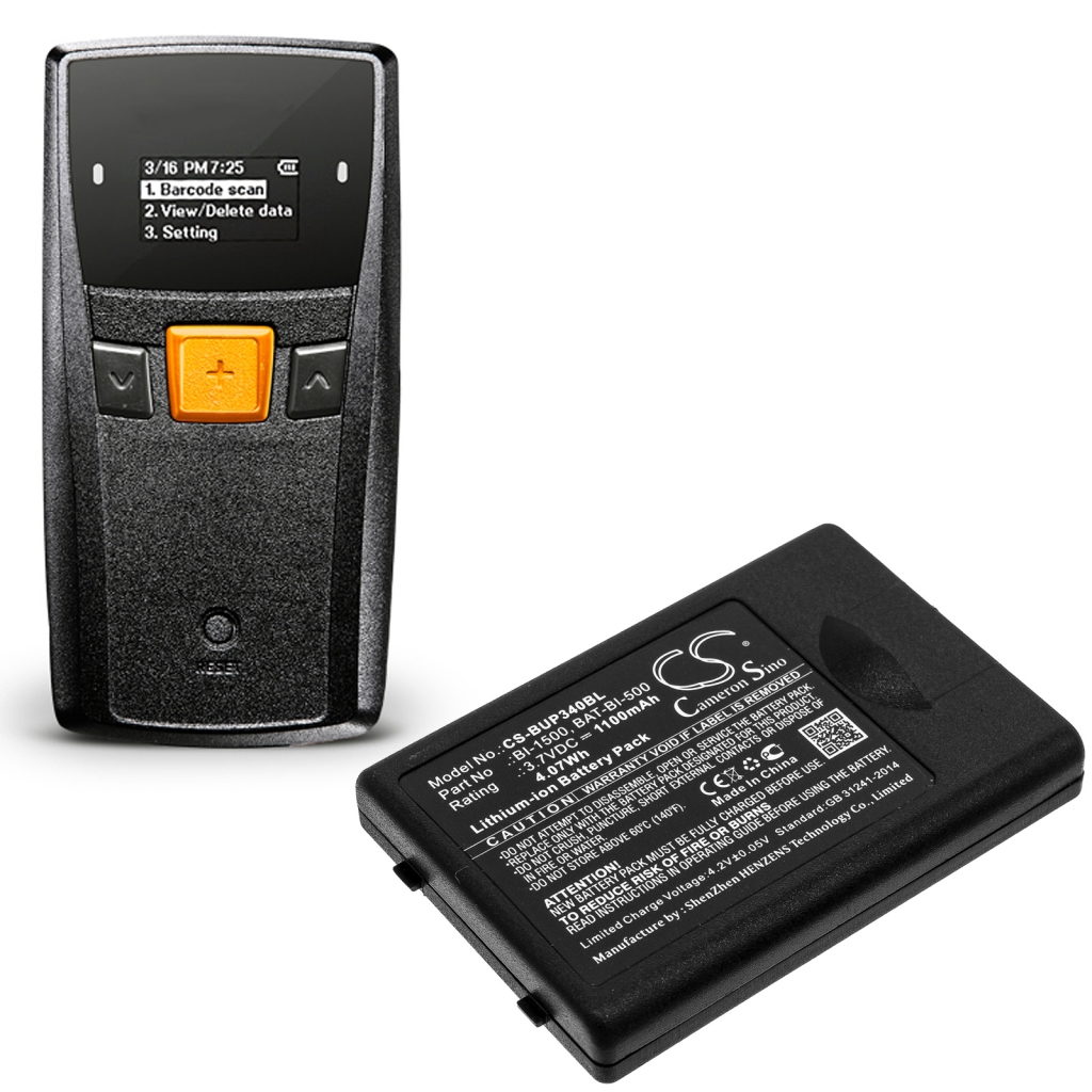 Batterij barcode, scanner Bluebird CS-BUP340BL