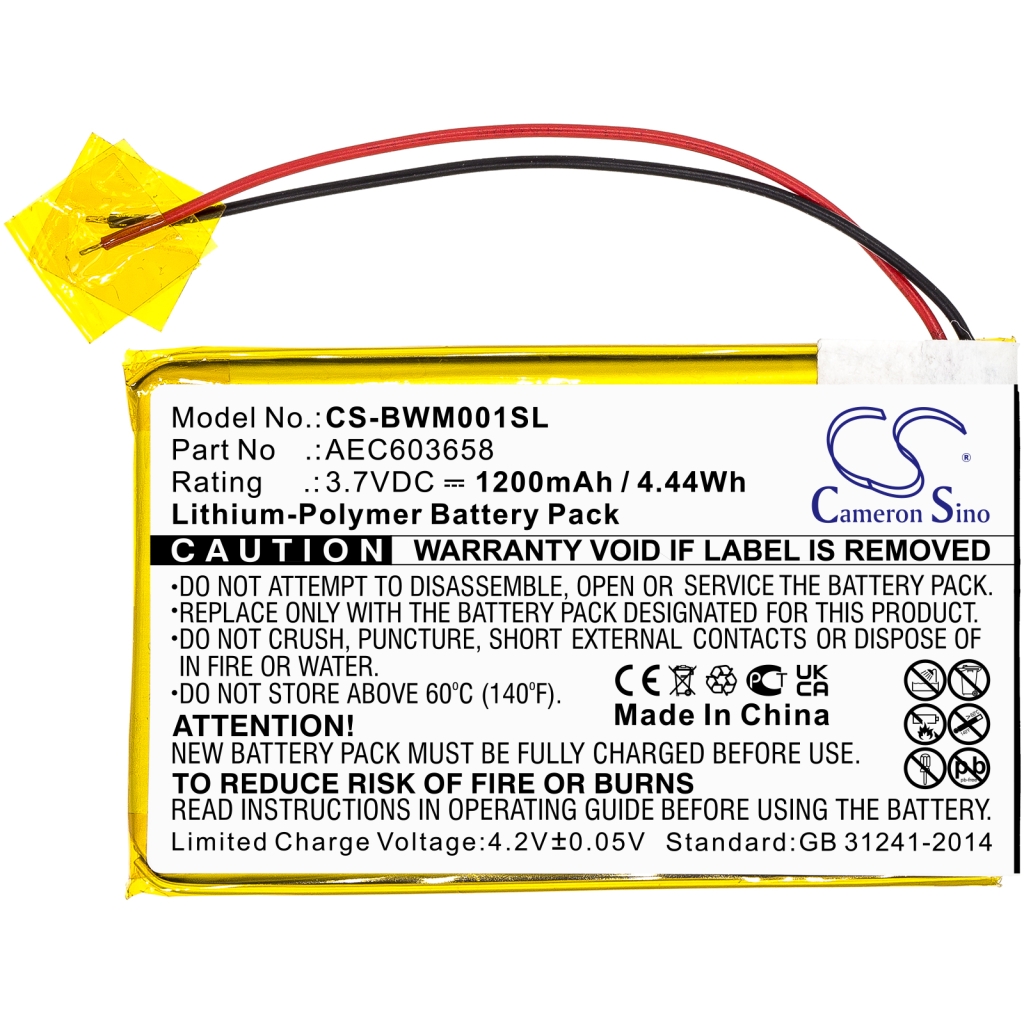 Batterijen Batterij voor elektrisch gereedschap CS-BWM001SL