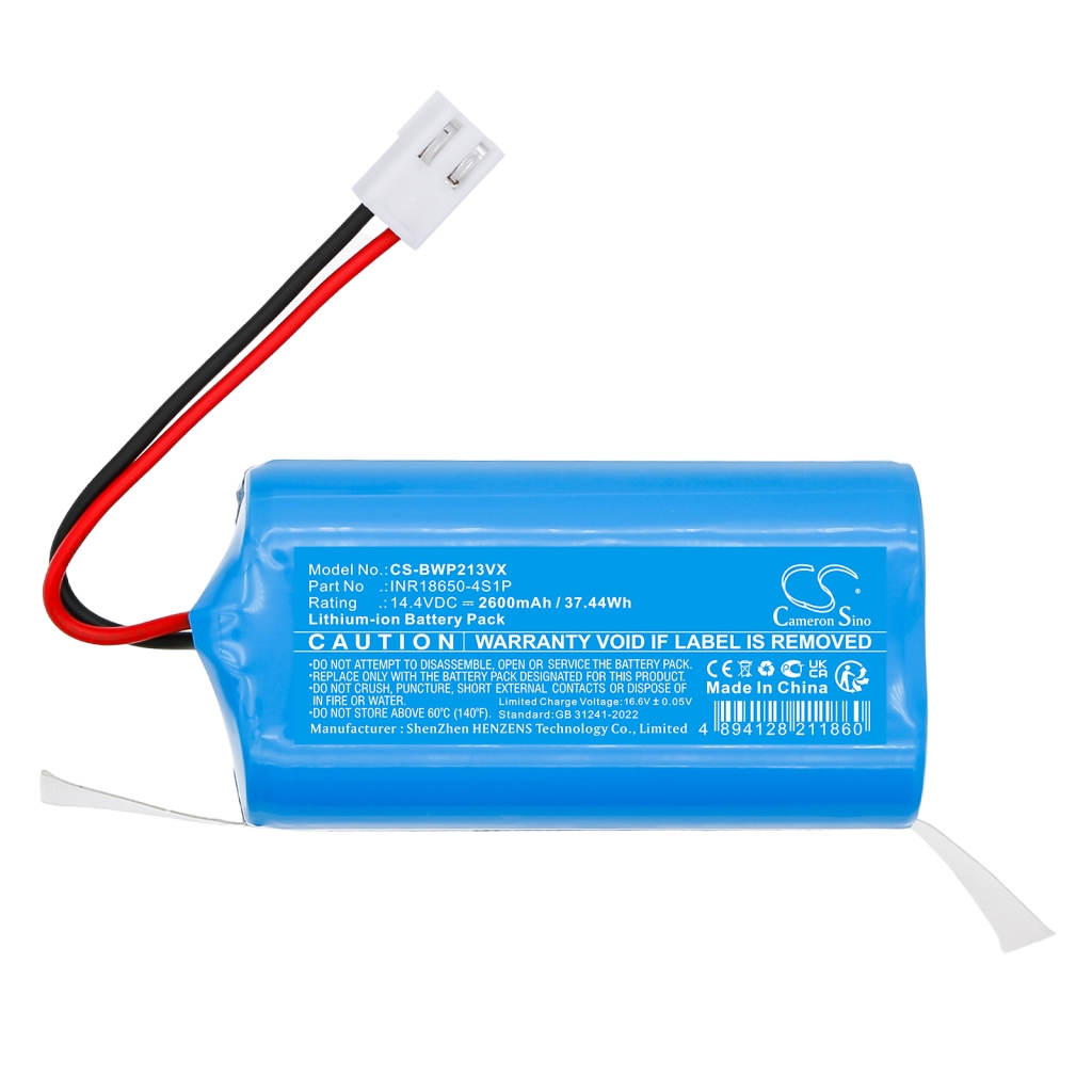 Batterijen voor stofzuigers Klins CS-BWP213VX