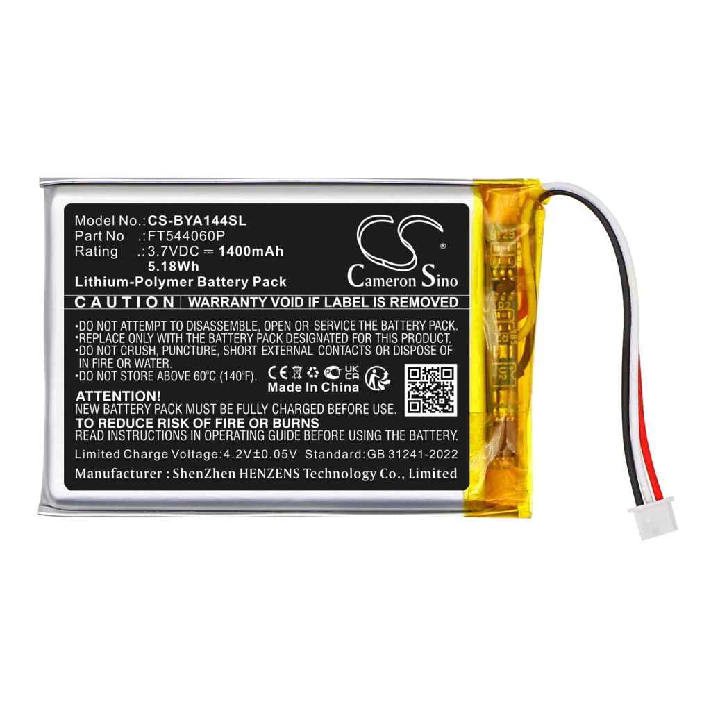 Compatibele batterijvervanging voor Babymoov FT544060P