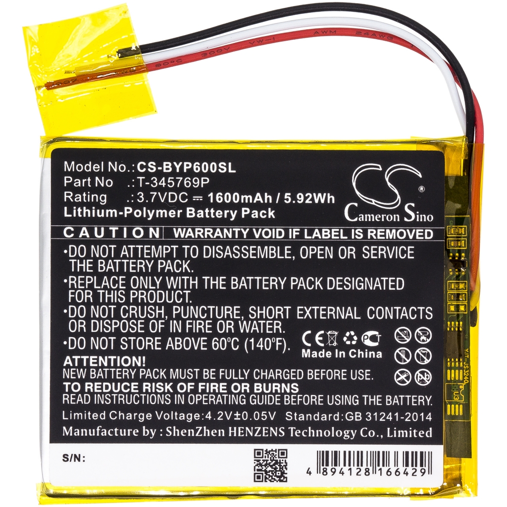 Ebook, eReader Batterij Boyue CS-BYP600SL