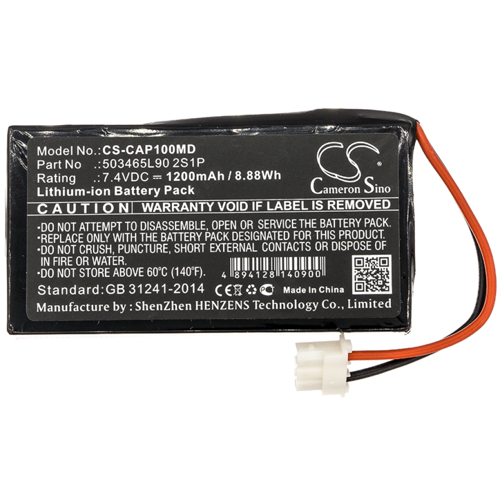 Compatibele batterijvervanging voor Charmcare 503465L90 2S1P