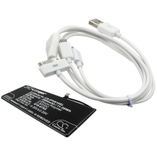 Compatibele batterijvervanging voor Apple 616-0765,616-0770,616-0772,DAK90151,PP11AT115-1