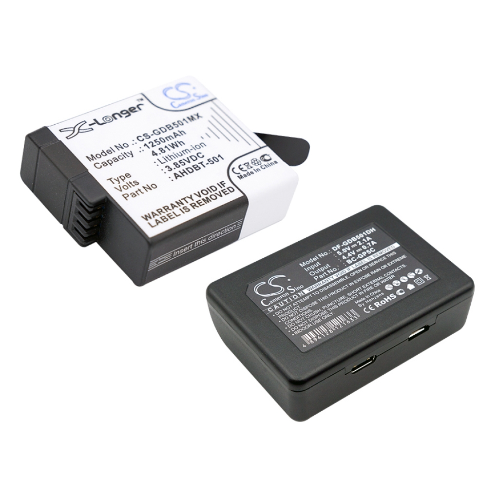 Batterij voor camera GoPro CS-CB063