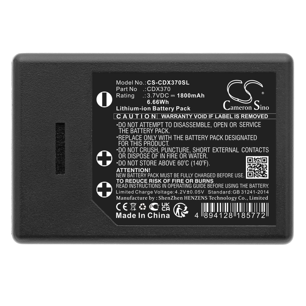 Batterijen Vervangt CDX370