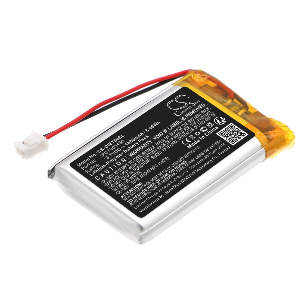 Batterijen Batterij voor draadloze headset CS-CIE700SL