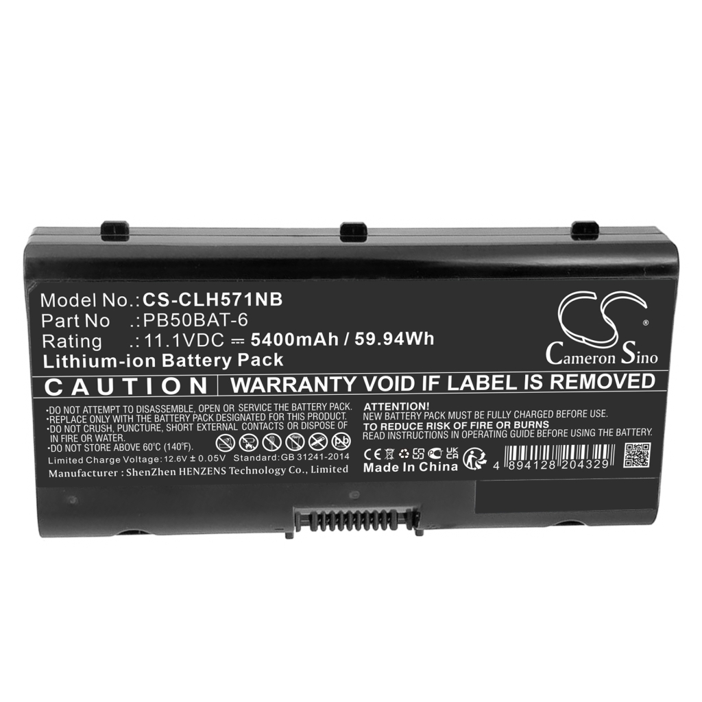 Notebook batterij Cjscope CS-CLH571NB