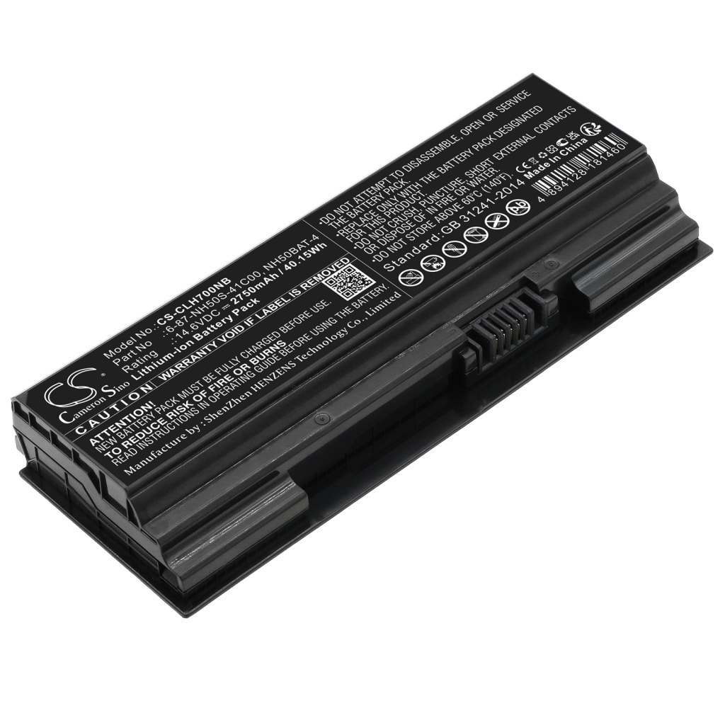 Notebook batterij Sager NP6854(NH58RHQ)